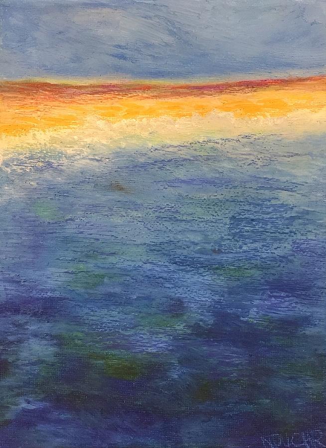 Aquamarine Pastel by Norma Duch