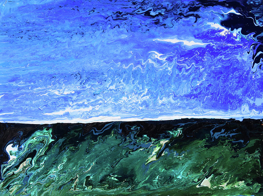 Aquamarine Painting by Ralph White