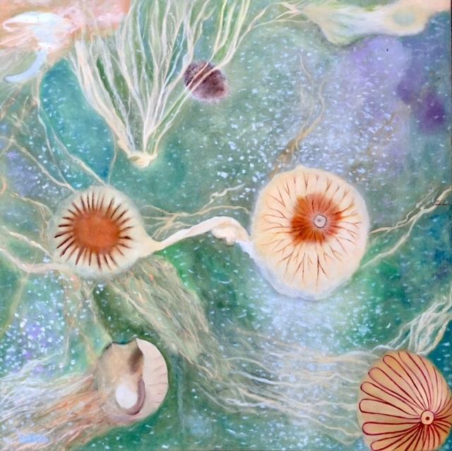 Aquarium Painting by Nancy Satin | Fine Art America