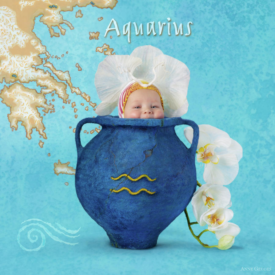 Aquarius Photograph by Anne Geddes