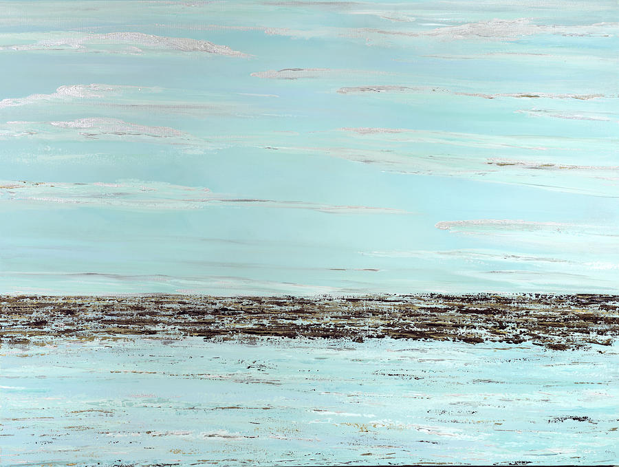 AquaSea Painting by Tamara Nelson