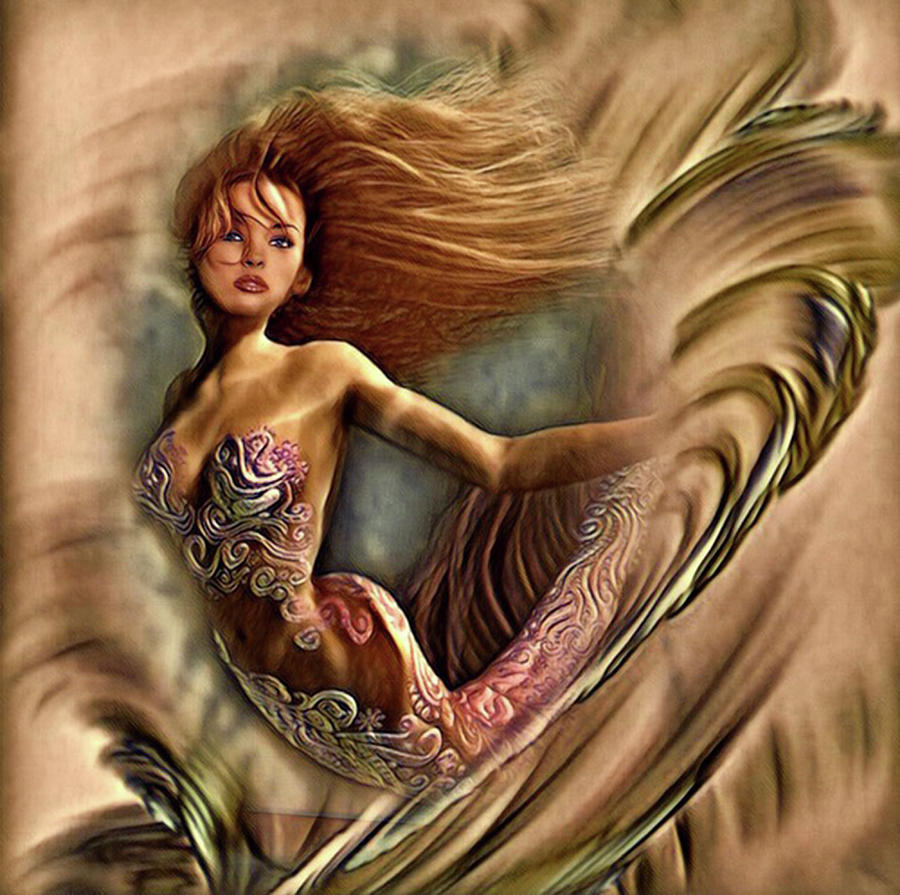 Aquatic Dream Digital Art by Kathy Kelly