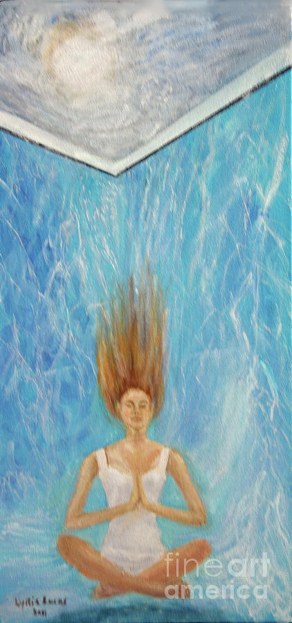 Aquatic Retreat Painting by Lyric Lucas