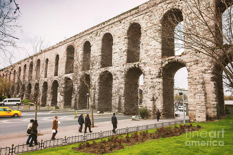 Aqueduct of Valens Istanbul Photograph by Sophie McAulay
