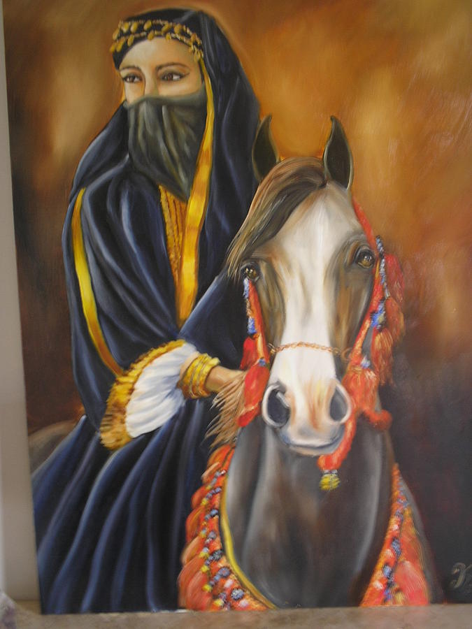  Arabian  Beauty Painting  by Katharina Dupont