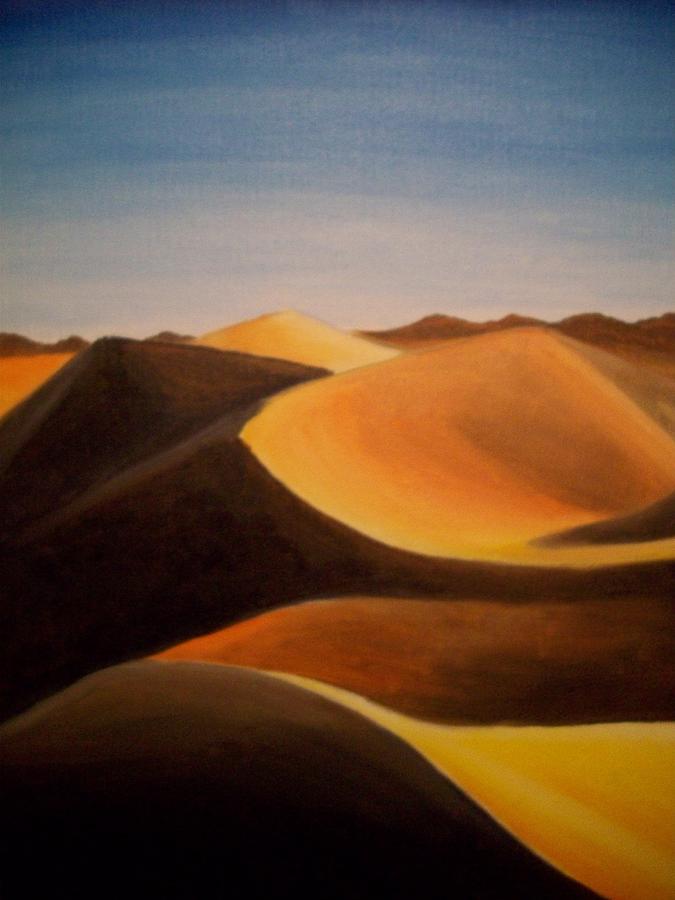 Arabian Dunes Painting by Caitlin Binkhorst - Fine Art America