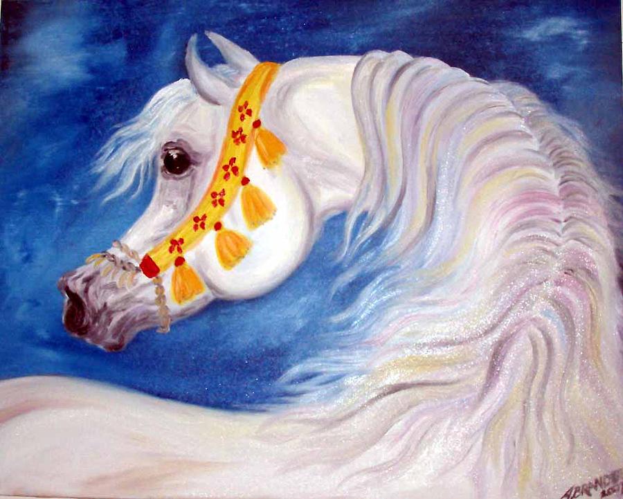 Arabian Knight Painting by Aislinn Brander - Fine Art America