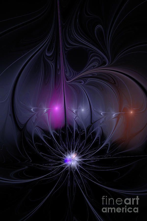Flame Fractal Digital Art - Arabian Nights by Ann Garrett Flame Fractal Digital Art - Arabian Nights by Ann Garrett