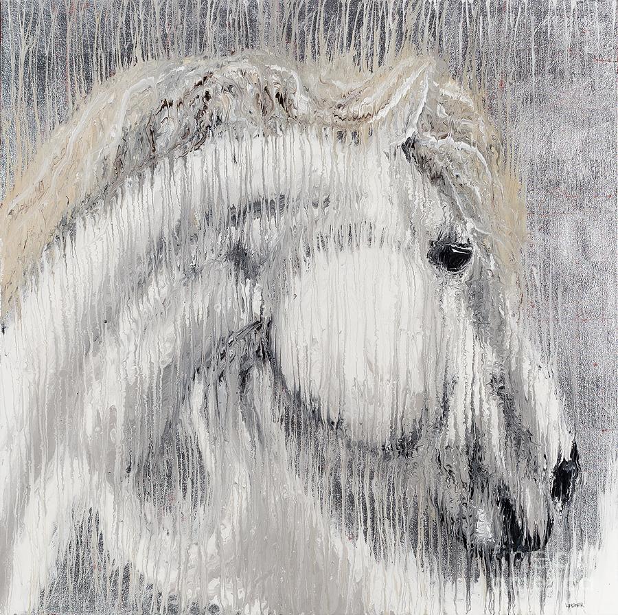 Horse Painting - Arabian by Scott Lindner