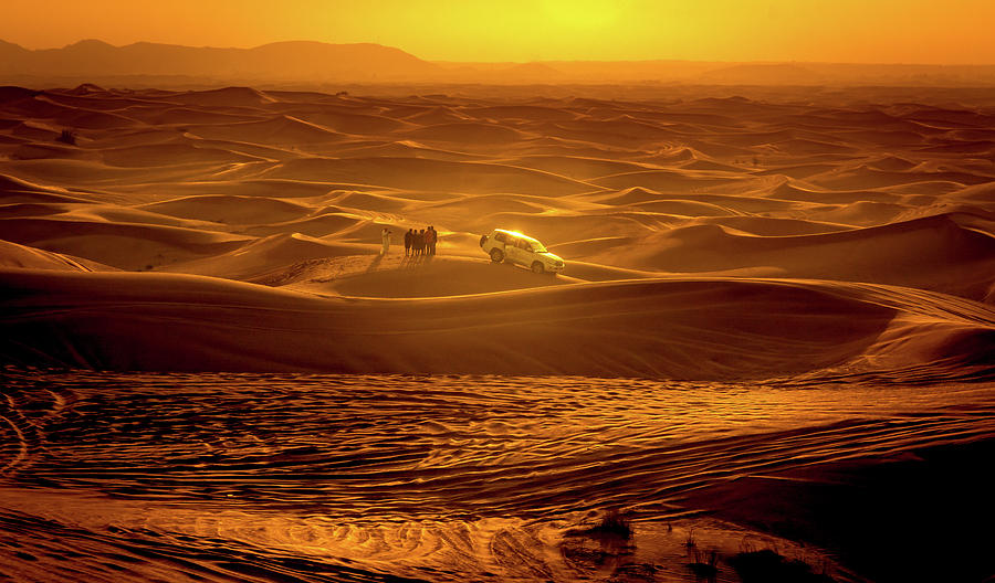 Arabian Sunset  Photograph by Andrew Matwijec