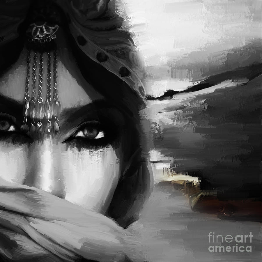 Arabian Woman  Painting by Gull G