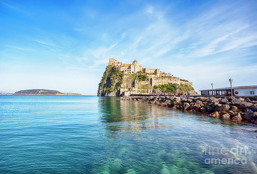 Aragonese Castle on Ischia Photograph by Ariadna De Raadt