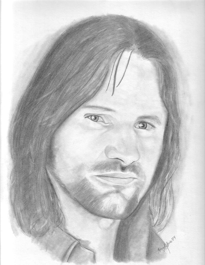 Drawing Aragorn by kerysha | OurArtCorner