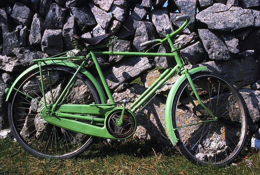 Aran Islands, Co Galway, Ireland Bicycle Photograph by The Irish Image Collection 
