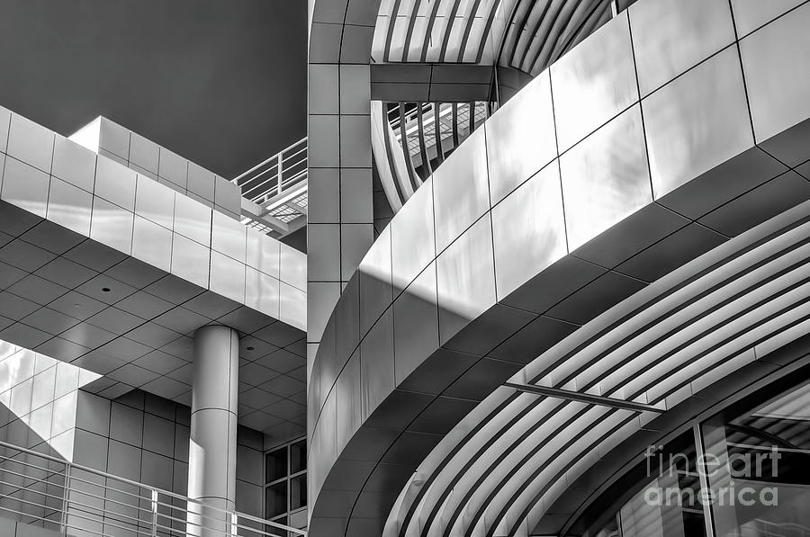 Arc Photograph - Arc and Line Study by Gary Holmes Arc Photograph - Arc and Line Study by Gary Holmes