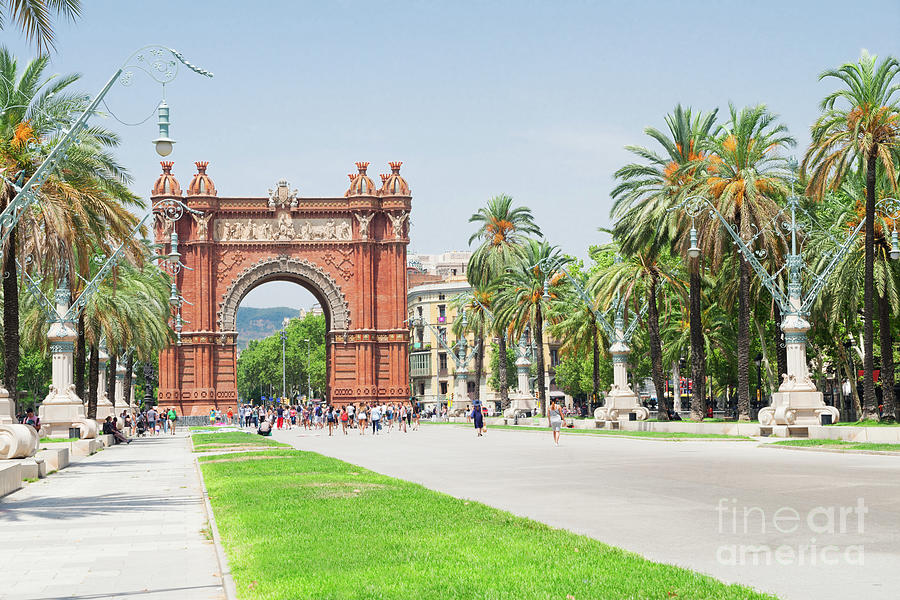 Arc de Triomph in Barcelona Photograph by Anastasy Yarmolovich