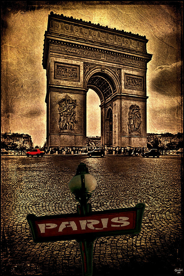 Paris Photograph - Arc de Triomphe by Chris Lord