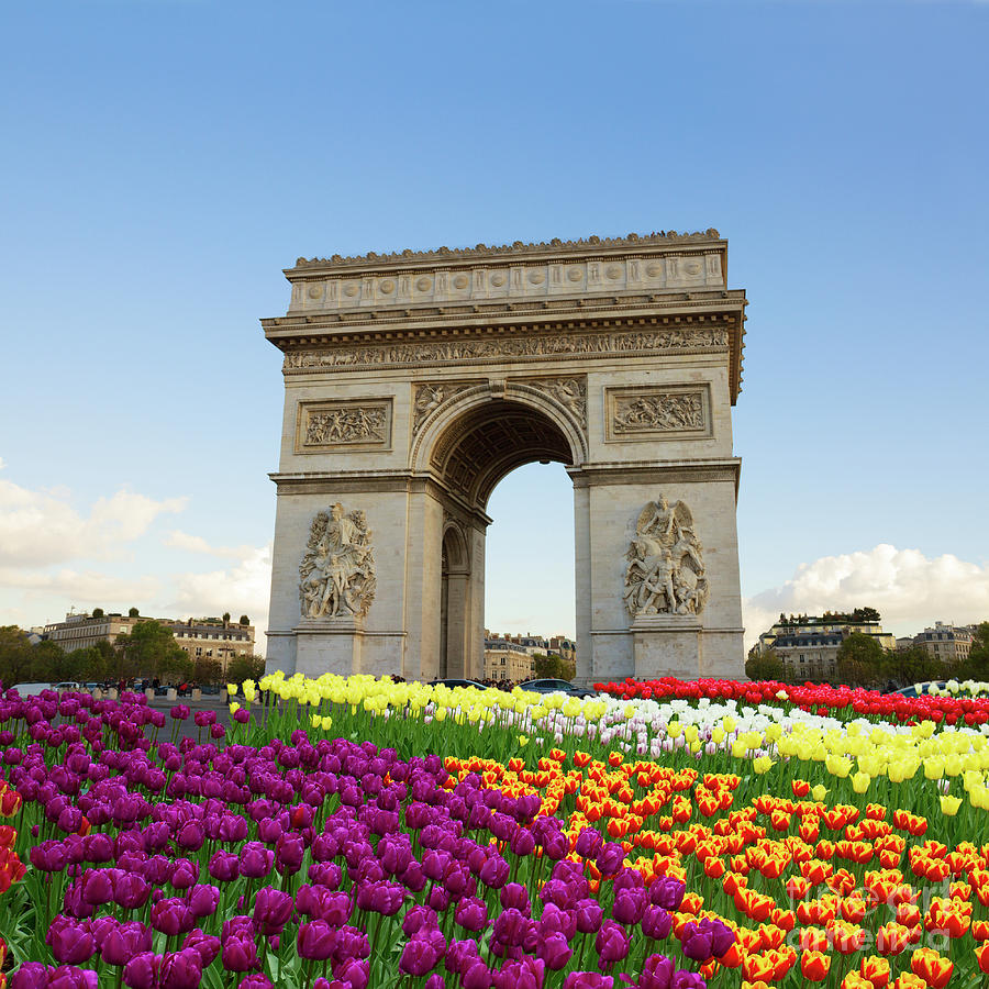 Arc de triomphe in Paris Photograph by Anastasy Yarmolovich
