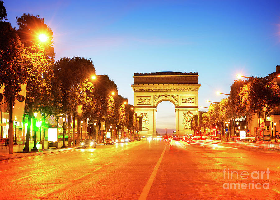 Arc de Triomphe, Paris, France Photograph by Anastasy Yarmolovich