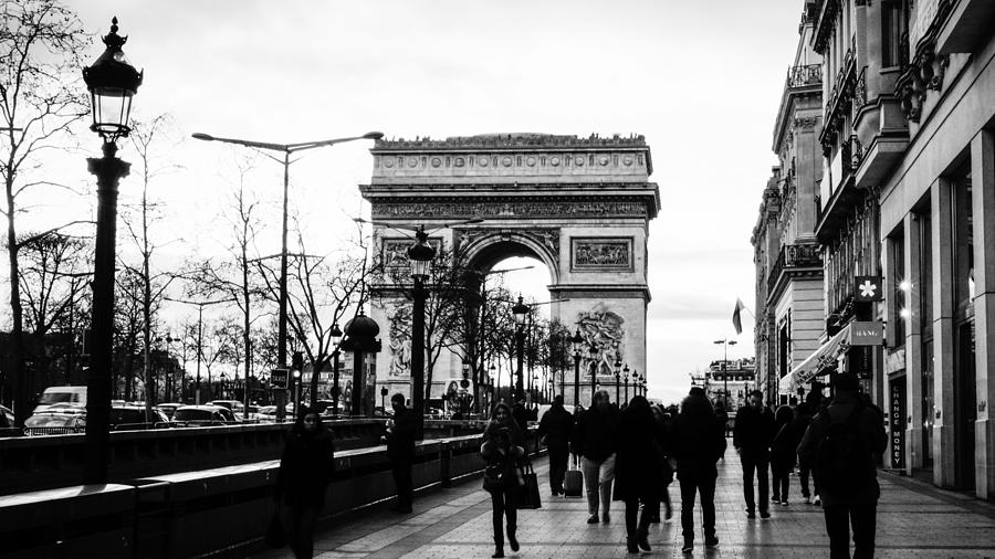 Arc de Triomphe Paris France Photograph by Lawrence S Richardson Jr