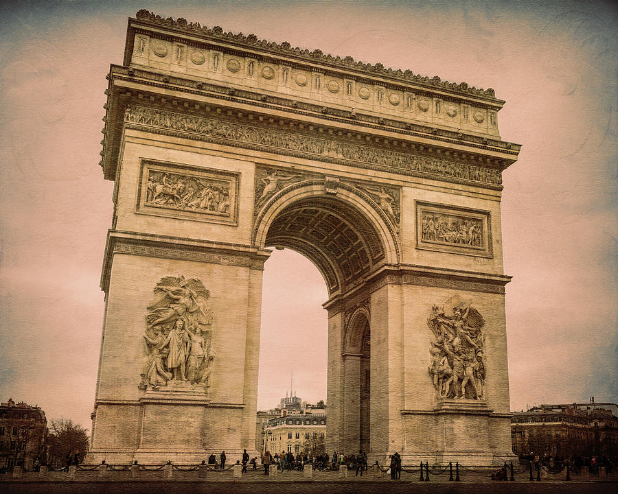 Arc de Triomphe Paris Photograph by Joan Carroll