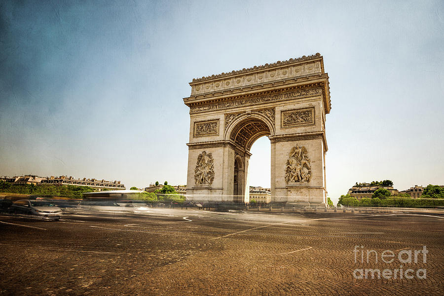 Arc de Triumph Photograph by Hannes Cmarits