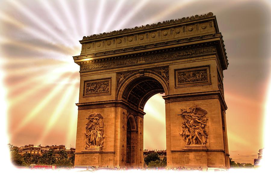 Arc of Triumph, Paris Photograph by Bob Cuthbert - Fine Art America