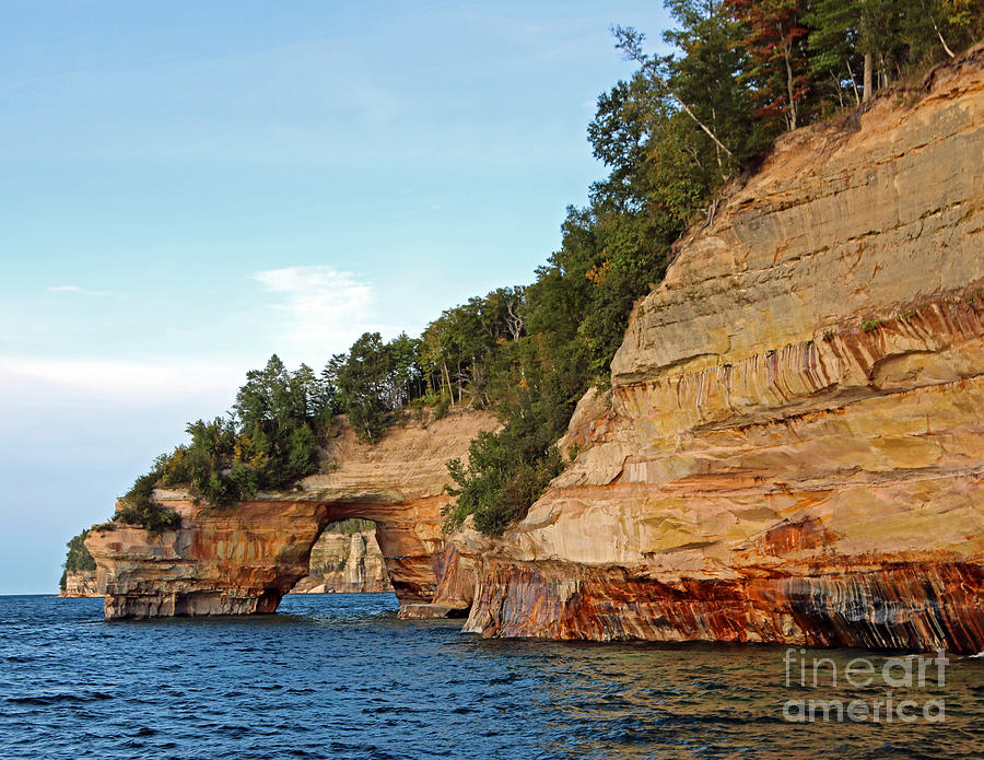 Arch at Pictured Rocks National Lakeshore Photograph by Steve Gass ...