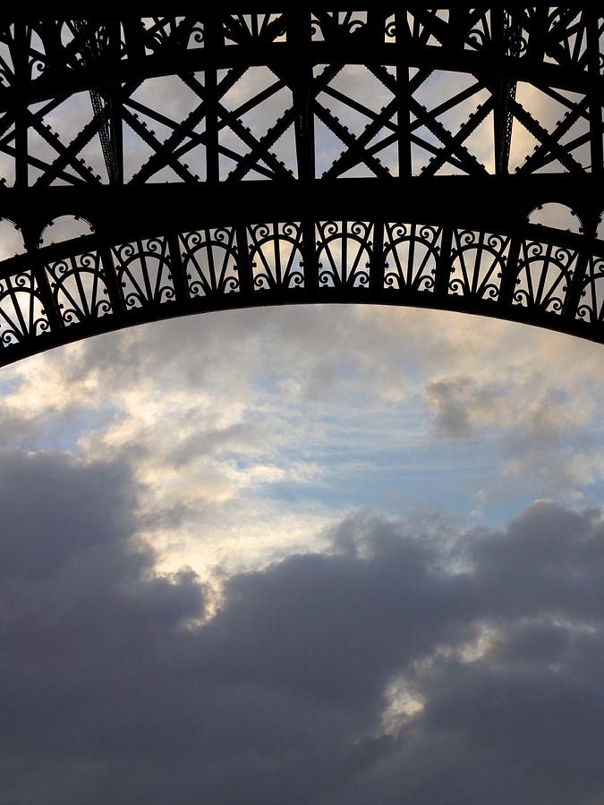 Arch at the Eiffel Tower Photograph by Hermes Fine Art