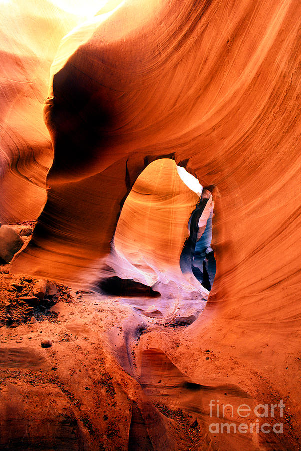 Arch Carved out of the Sandstone Rock Photograph by Wernher Krutein