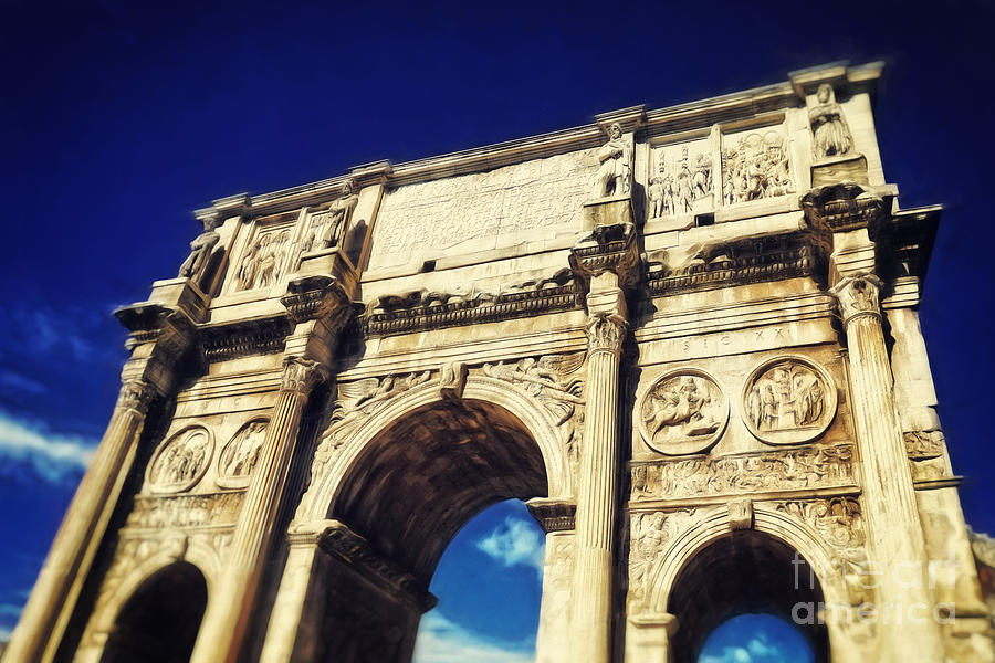 Arch of Constantine Photograph by HD Connelly