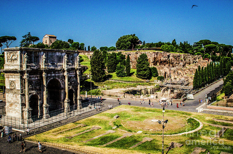 Arch Of Constantine Near The Colosseum #2 Photograph