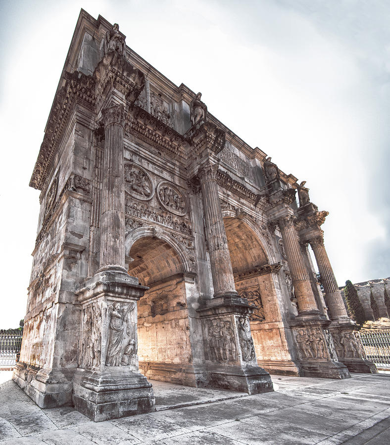Arch of Constantine Photograph by S Paul Sahm