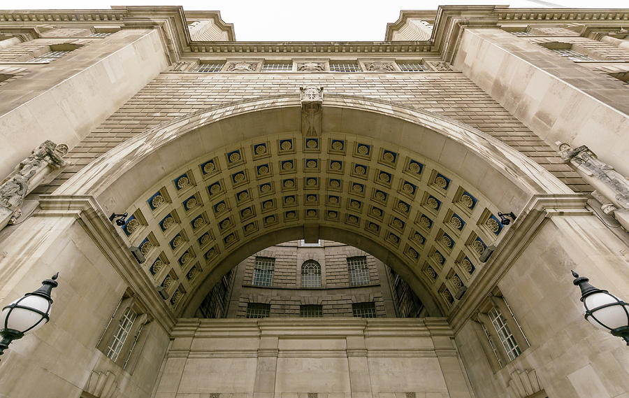 Arch of London Thames House Photograph by Jacek Wojnarowski | Fine Art ...