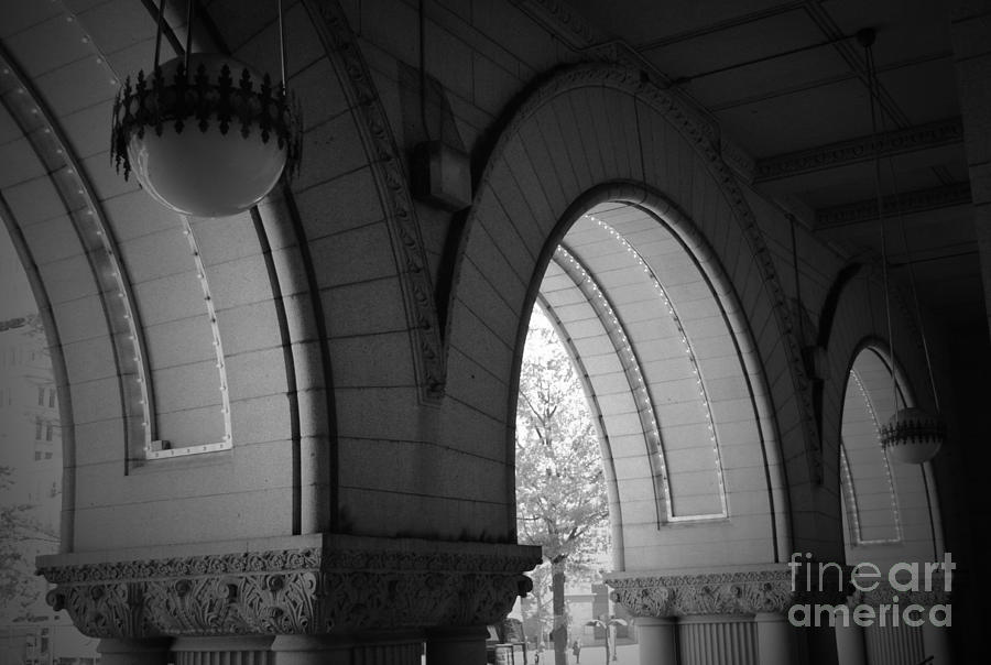 Donald Trump Photograph - Arch of the Old Post Office by Jost Houk