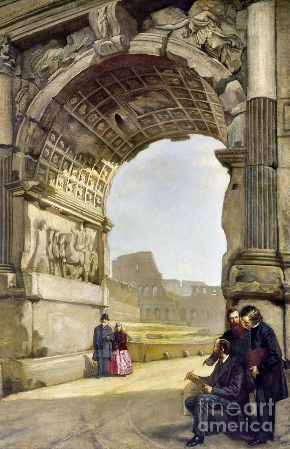 Arch Of Titus Painting by Granger