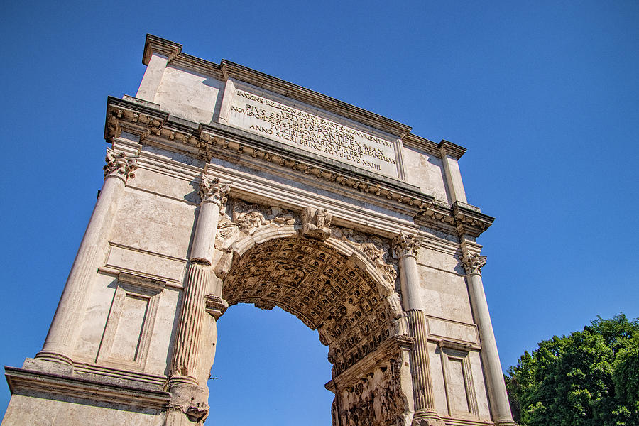 Arch of Titus in Rome Photograph by Carolyn Derstine