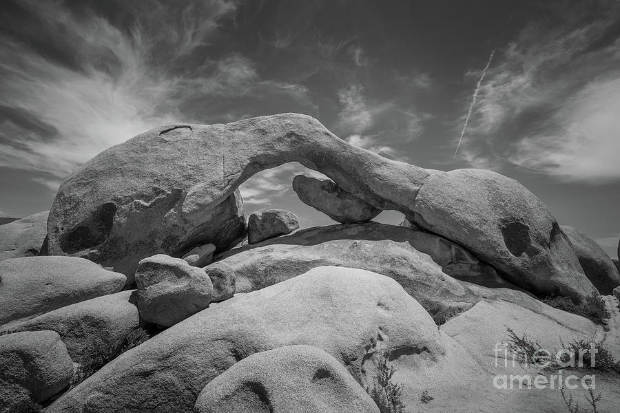 Arch Rock BW Photograph by Michael Ver Sprill