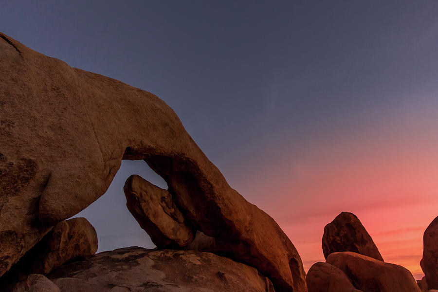 Arch Rock Sunset Photograph by Ed Clark