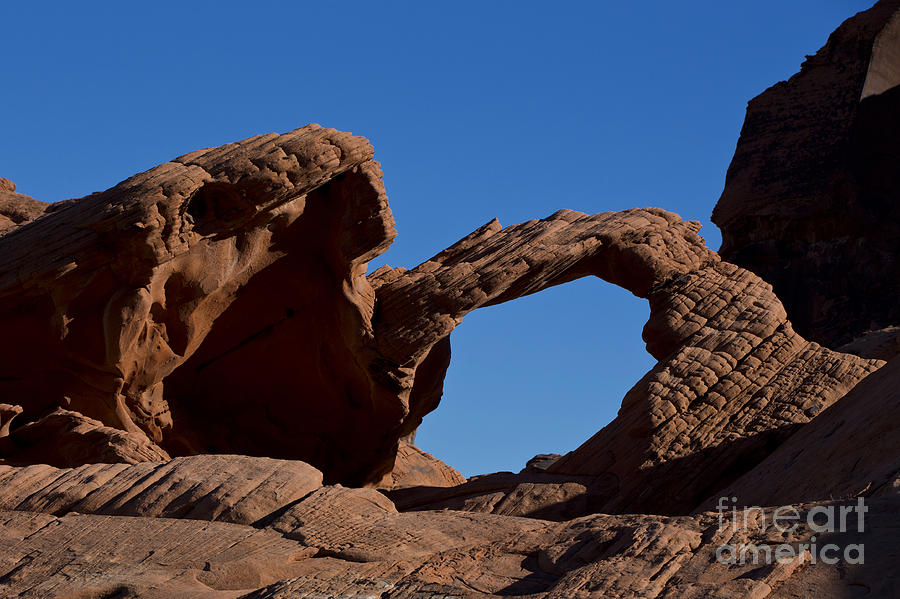 Arch Rock Valley Of Fire State Park Nevada Photograph
