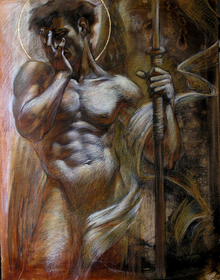 Archangel  Painting by Goryaev Viktor