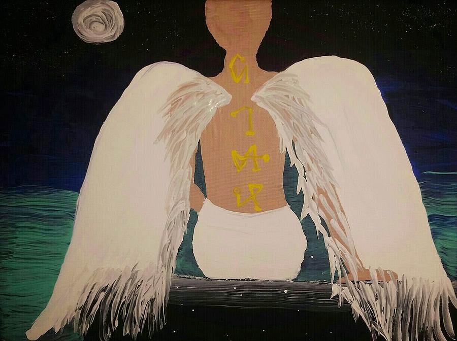 Archangel Painting by Vale Anoai