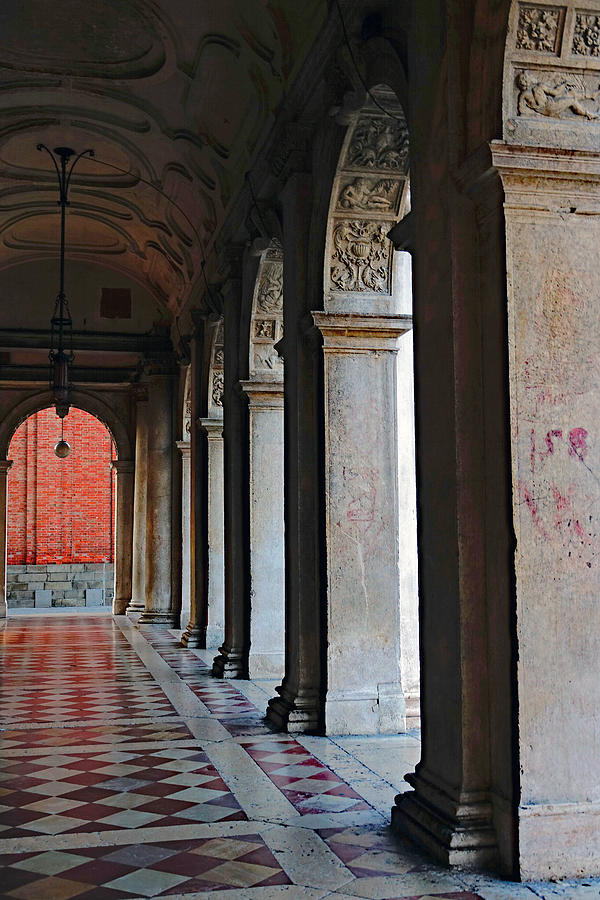 Part Of The Arcade Near The Doges Palace In Venice, Italy Photograph by Rick Rosenshein