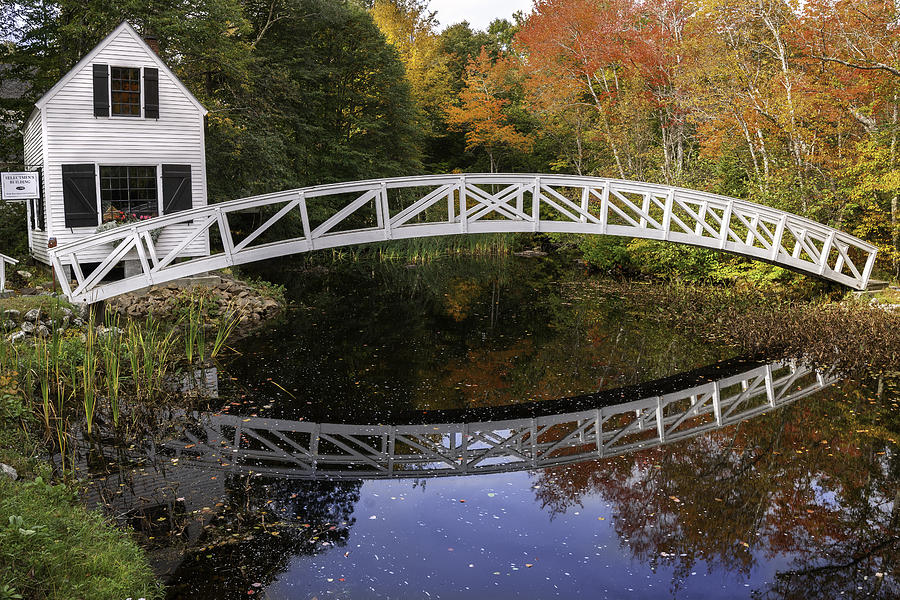 Arched Bridge-Somesville Maine Photograph by Photos by Thom