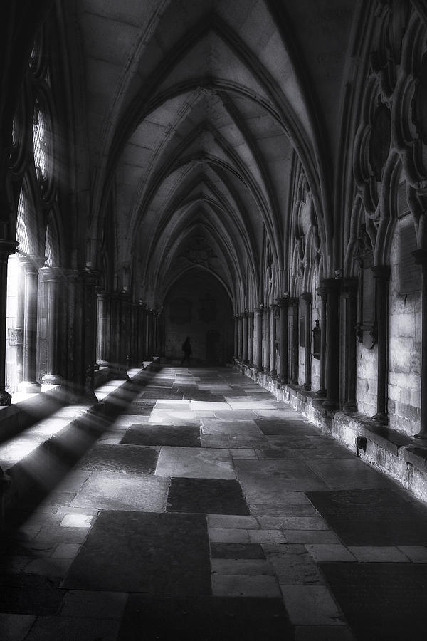 London Photograph - Arched Corridor by Andrew Soundarajan