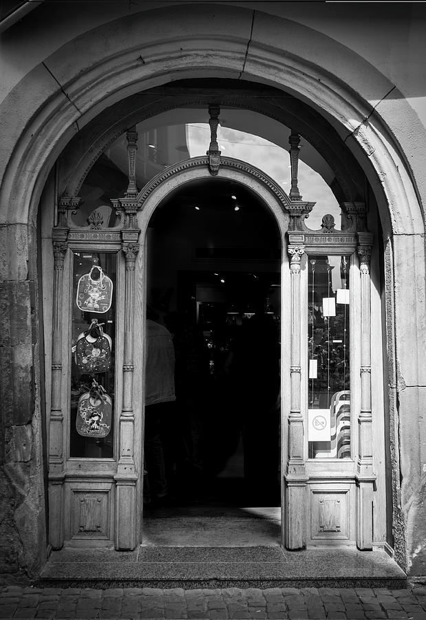 Arched Doorway in Strasbourg Photograph by Teresa Mucha