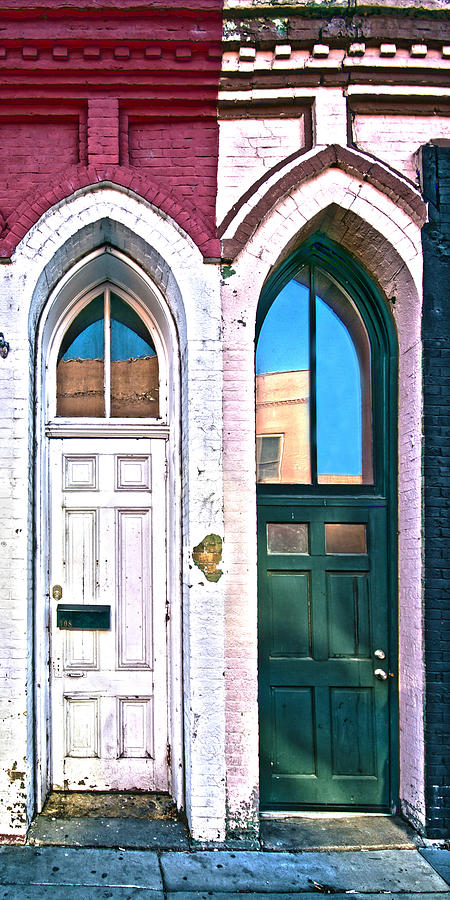 050 - Door One and Door Too Photograph by David Ralph Johnson