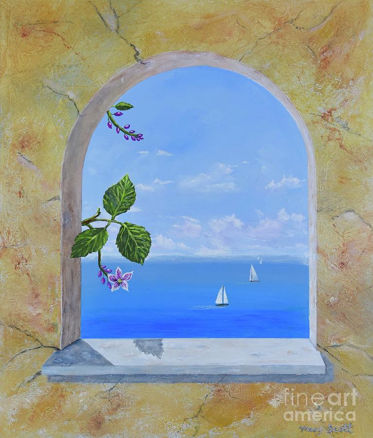 Arched View Painting by Mary Scott
