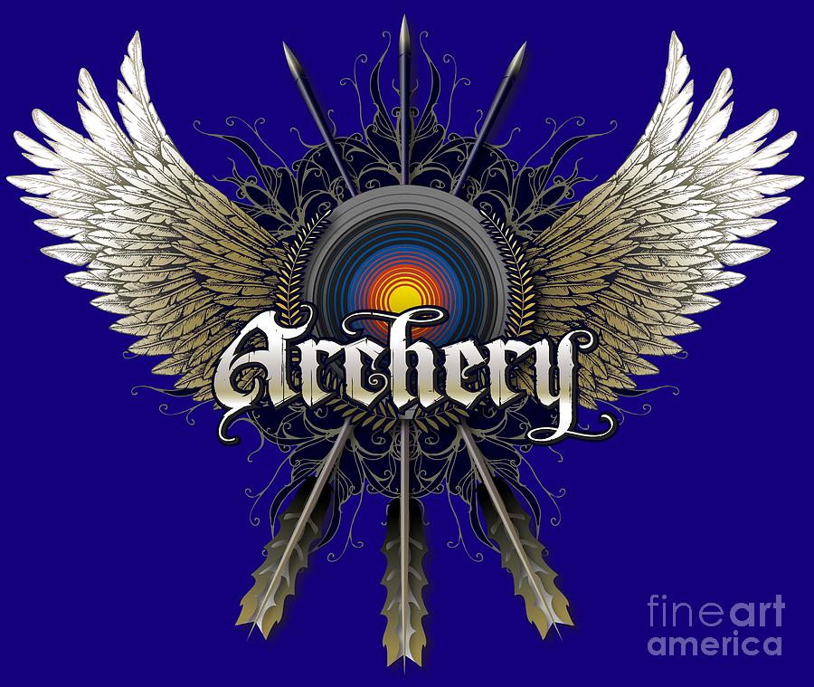 Archery Wings Painting by Robert Corsetti