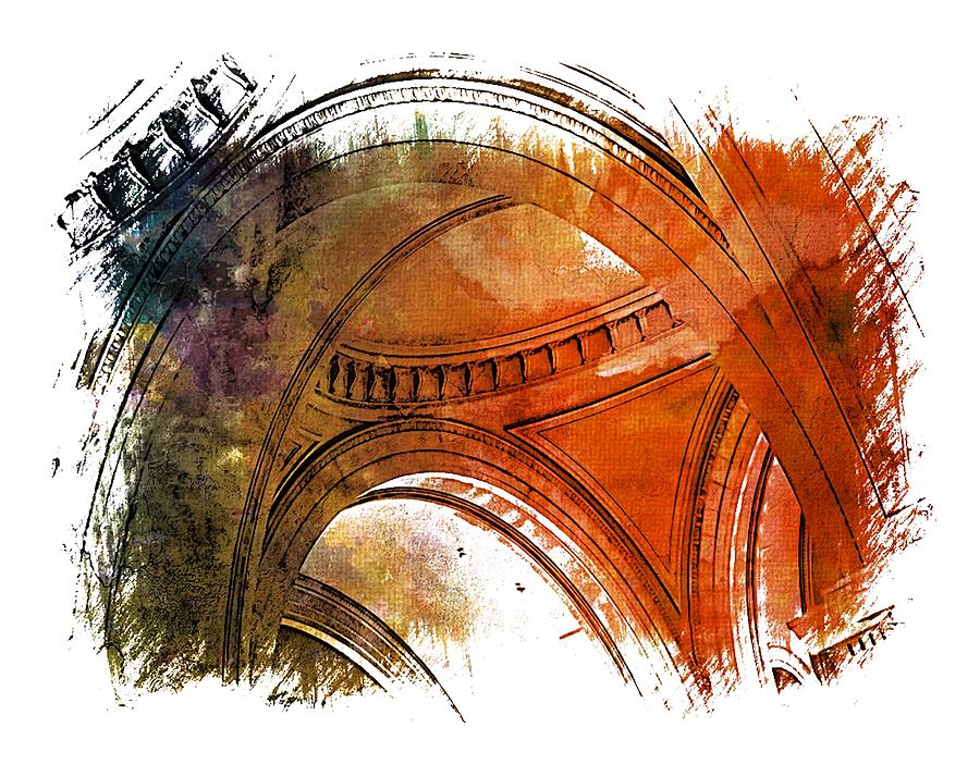 Arches Abound Art 1 Photograph by DiDesigns Graphics